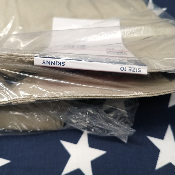 PANTS SCHOOL UNIFORM-FRENCH TOAST ADJ  WAIST Girls Stretch Size 10 NEW  Skinny - Picture 5 of 5